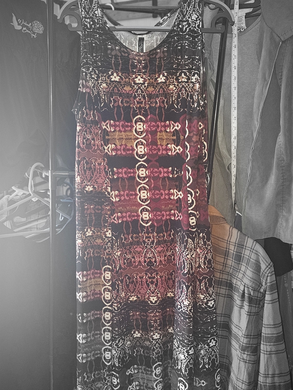 Julian Taylor Multi-Color Printed Maxi Dress